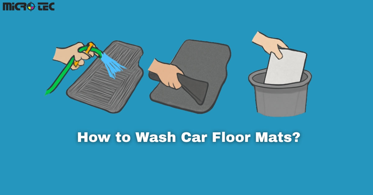 how to wash car floor mats