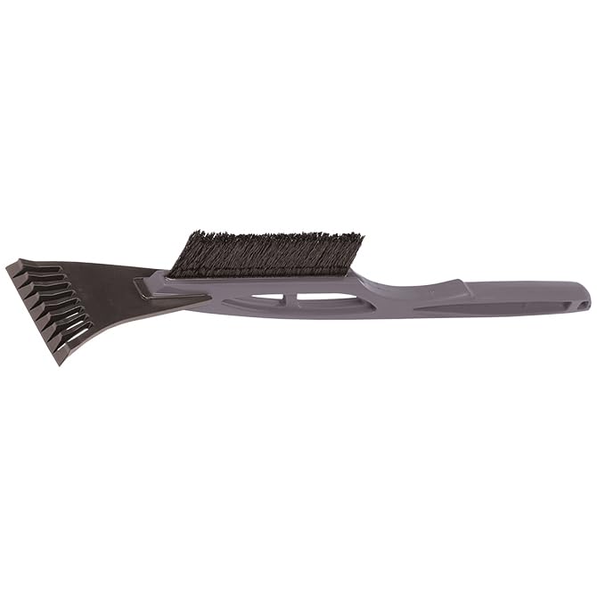 snow brush and ice scraper