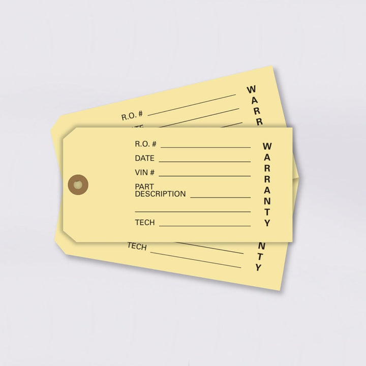 Damage Tags Rma Manila Warranty Parts Tags | Heavy Duty Tags With Wire – Microtec