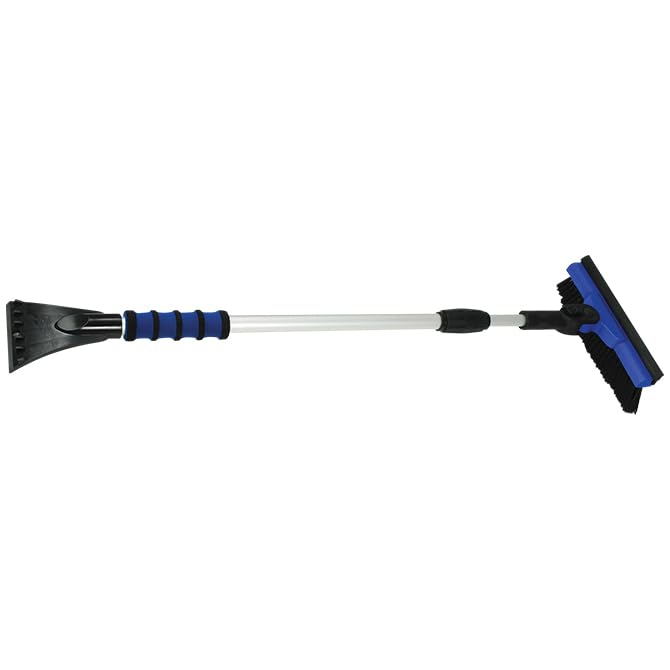 ice scraper with squeegee