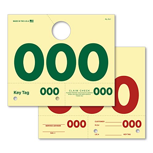 Service Dispatch Numbers & Mirror Hang Tags – Tagged 