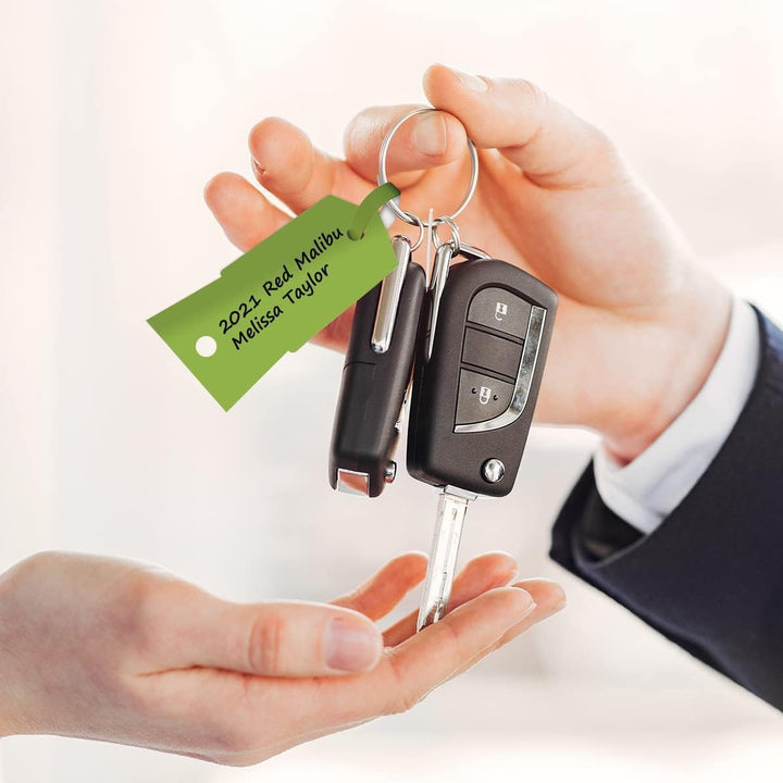 Self Locking Key Tags