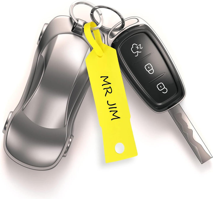 Self Locking Key Tags