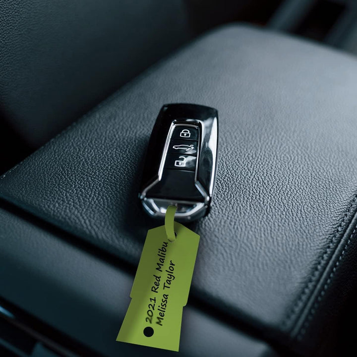 Self Locking Key Tags