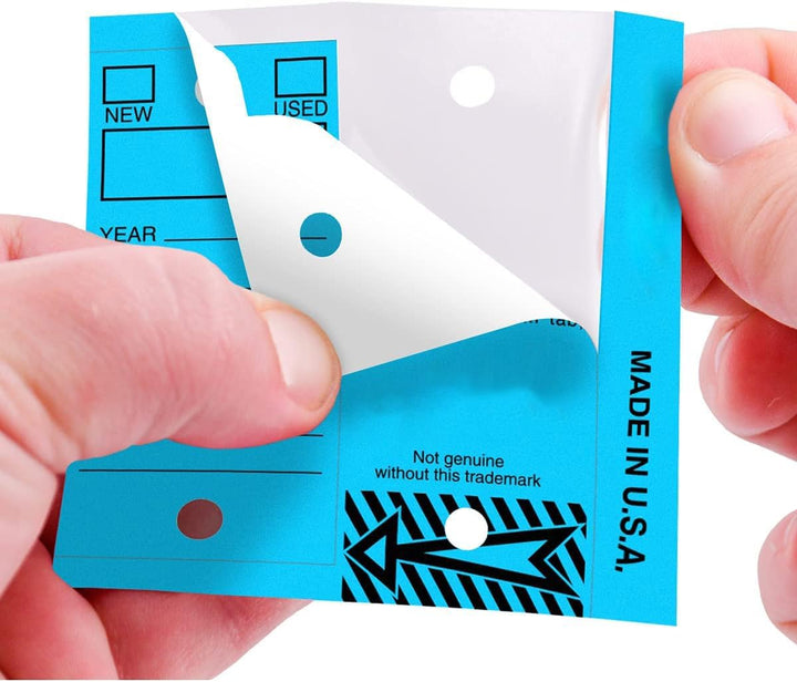 Limited Control Tags Control Key Tags – Durable Color-Coded Tags for Key Management – Microtec