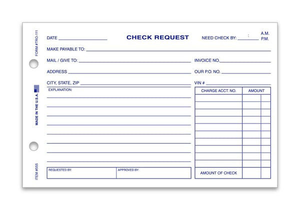 Commission Reports and Forms (Form DSA-231N) - 11-5/8" x 8-1/2" Size - 2-Part Snap-Out Carbonless (Canary, White) - Detailed and Accurate Salesperson Commission Tracking