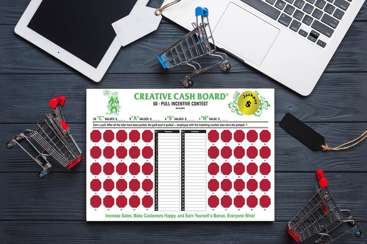 Cash Board Raffle Incentive Cash Boards – 17