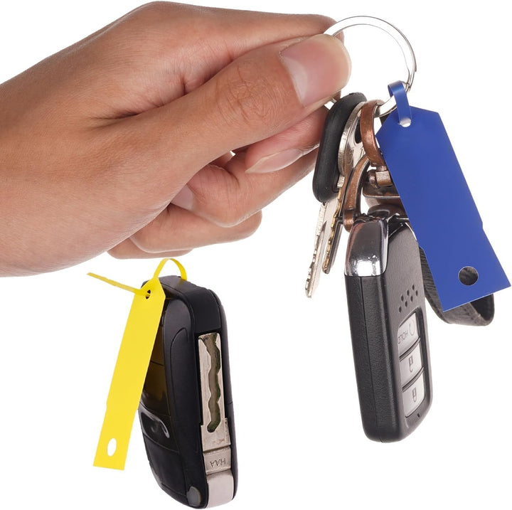 Self Locking Key Tags