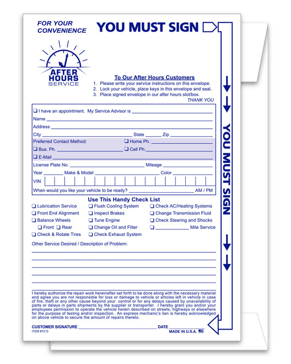 Sign-In Sheet Logbook, Standard Size, 100 Sheets, For Visitor Signatures, White