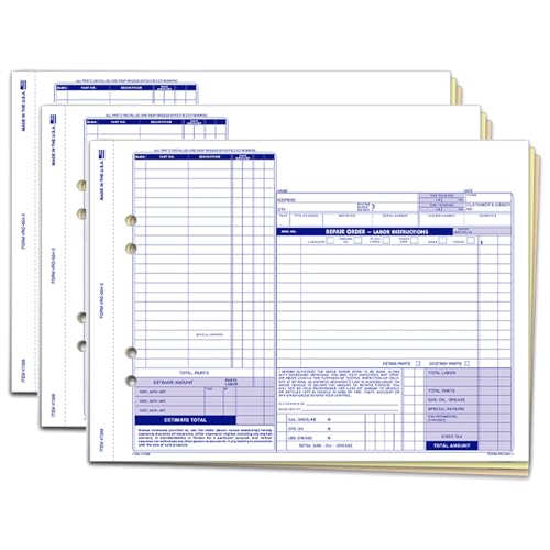 auto repair order form
