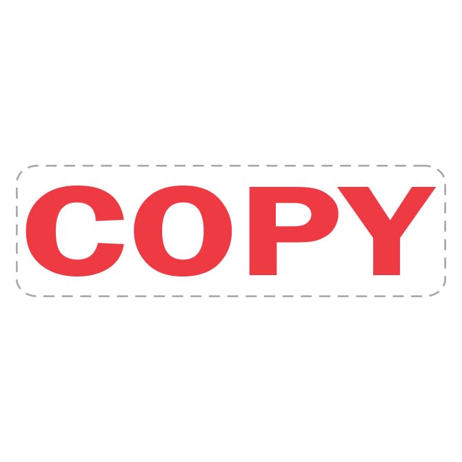 copy self inking stamp