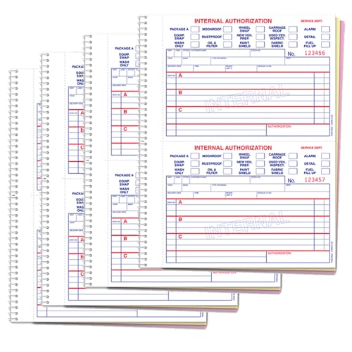 3 part carbonless form