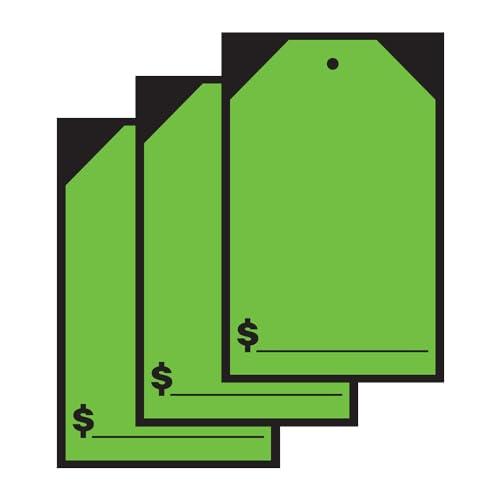 blank price tag